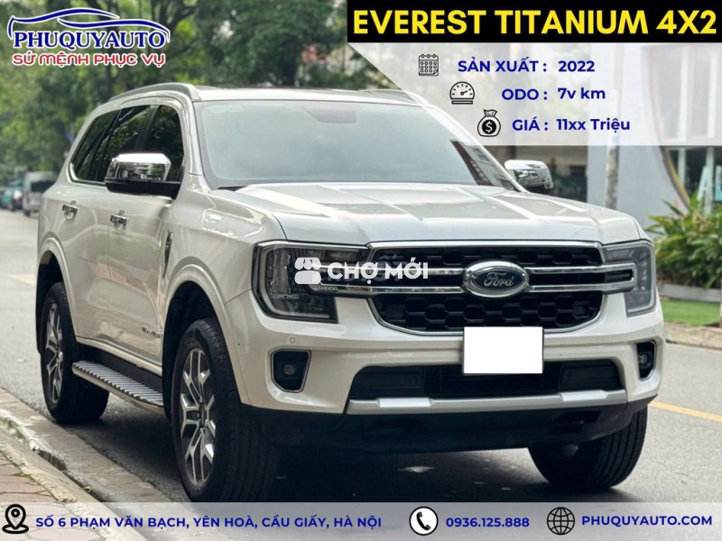 Ford Everest Titanium 4x2 2022  Odo 7v km