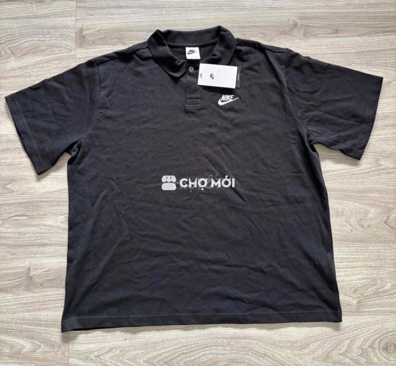 Aos thun Polo nam Nike size L màu đen mới 100%