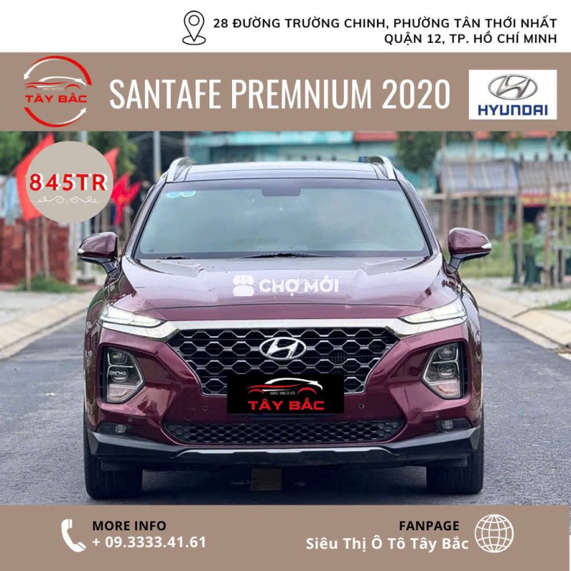 HYUNDAI SANTAFE 2020 FULL DẦU CAO CẤP SIÊU MỚI