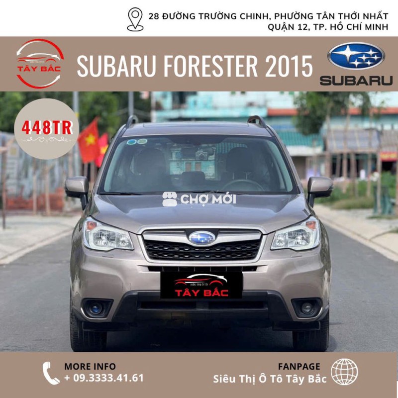 Subaru Forester 2015 Xe Nhật siêu bền đẹp