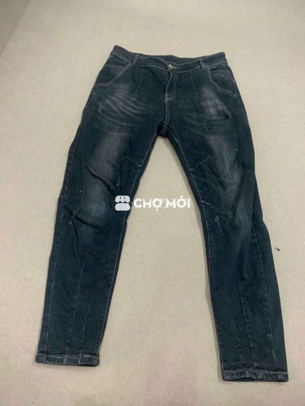 Quần jean 2 cái sz 30-31 mặc ok, 1 cái co giãn