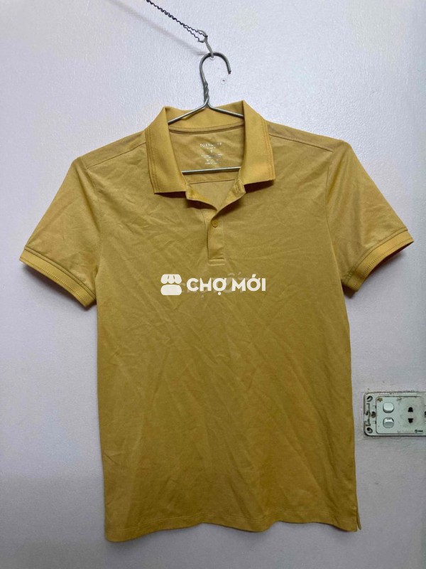 Áo Polo TOKYOLIFE màu vàng mù tạt size S