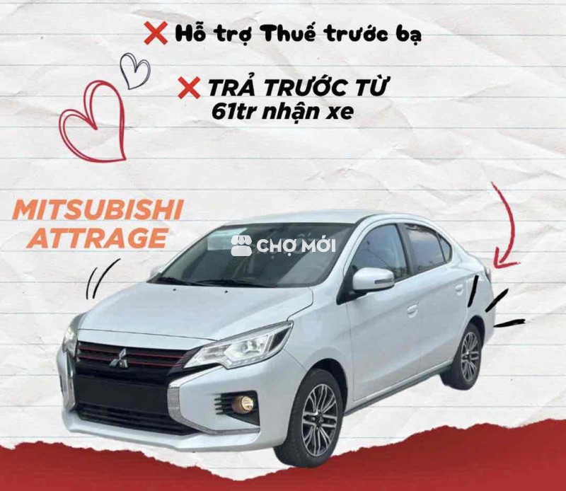 Mitsubishi Attrage 2025 1.2 MT - 100 km