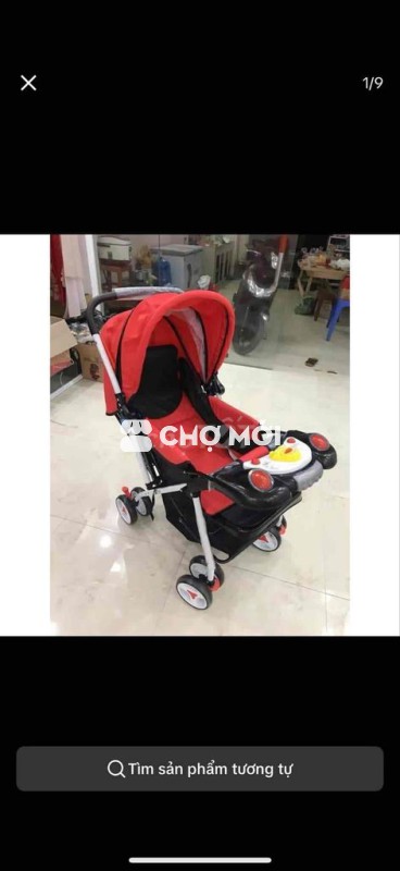xe đẩy 2 chiều 3 chế độ nằm ngừa ngồi