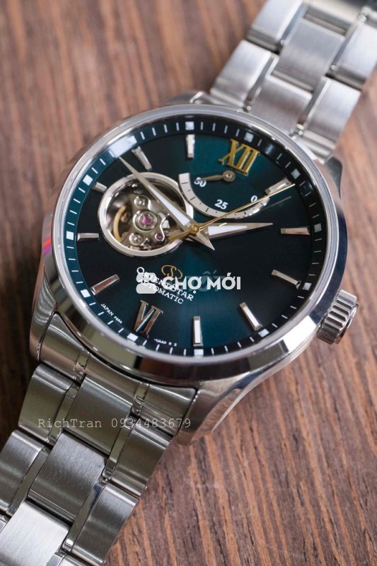 Hàng hiếm Orient Star Open Heart RE-AT0002E ngọc