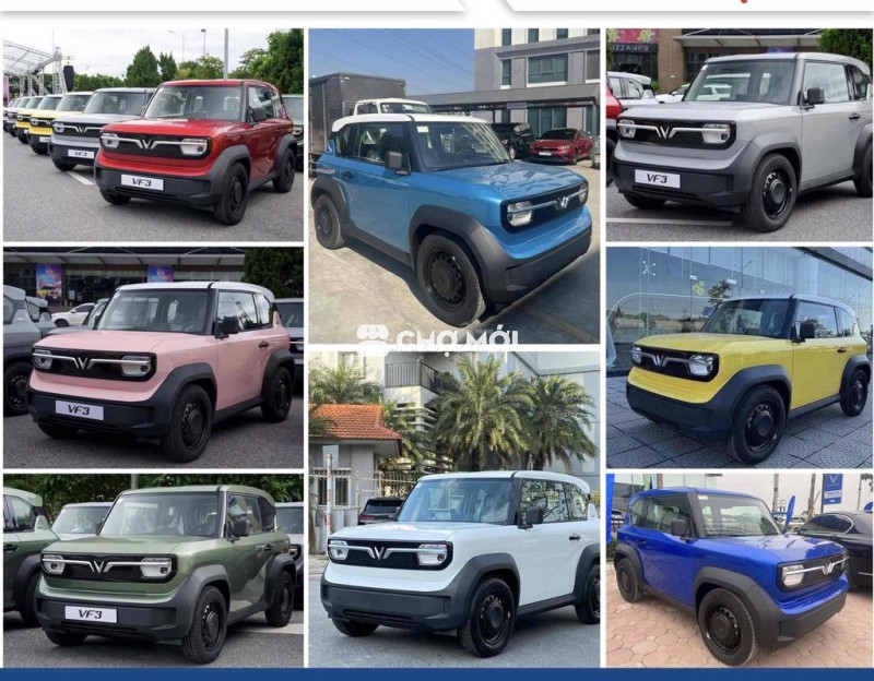 🇻🇳VinFast VF3 2025 Gồm Pin Sẵn Xe -KÈM QUÀ TẶNG T6