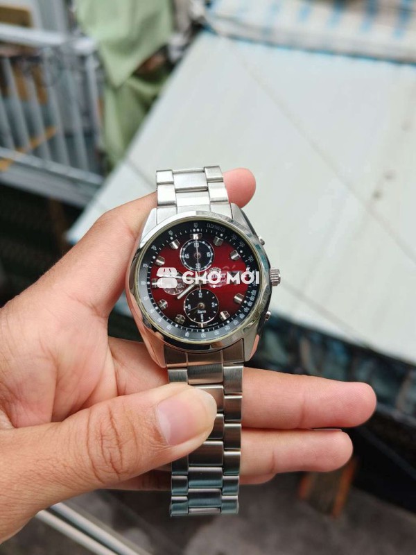 Orient chronograph 7kim báo thức kim trôi solar