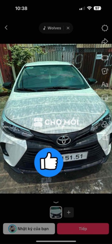 Toyota Vios 2022 1.5E CVT - 160000 km