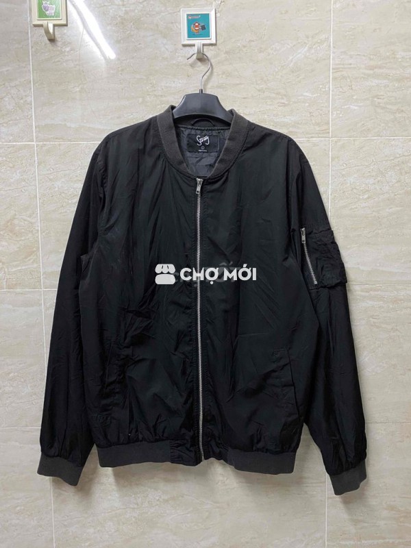 Áo khoác bomber thêu hổ đằng sau