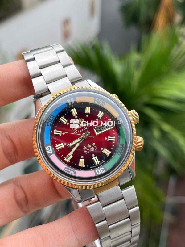 Đồng hồ Orient Crystal Automatic Nam