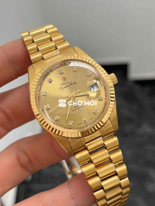 Đồng hồ Titoni Cosmo King vàng nam