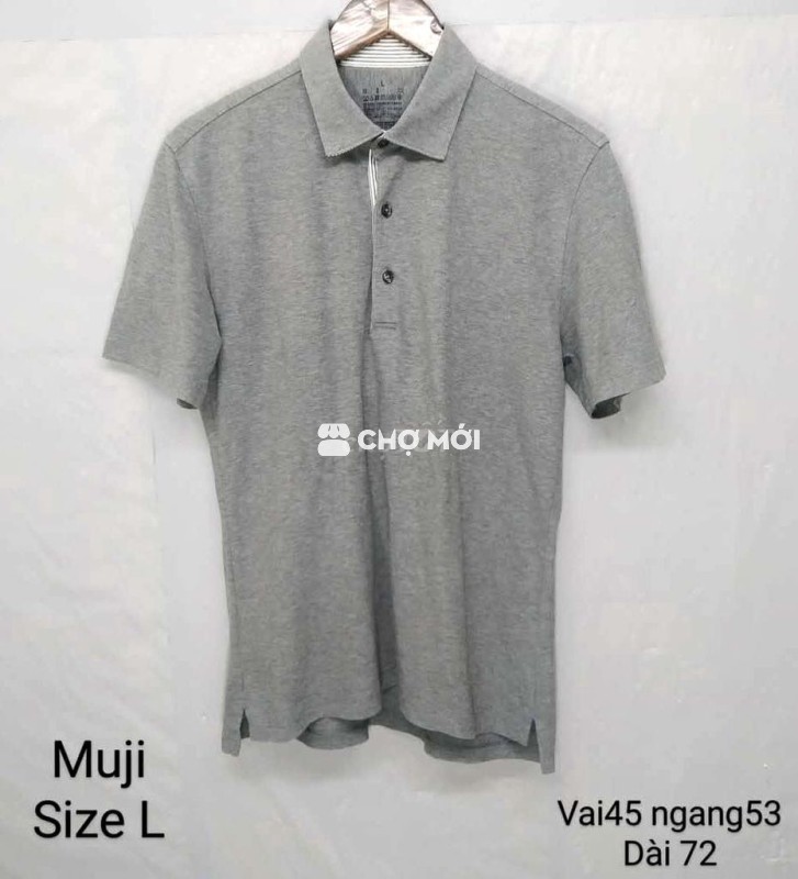 Polo Muji Japan 🇯🇵 size L