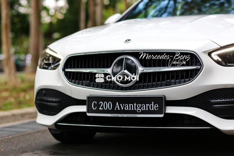 🔴Mercedes C200 Trắng Vin 25  - Bản Nâng Cấp V2