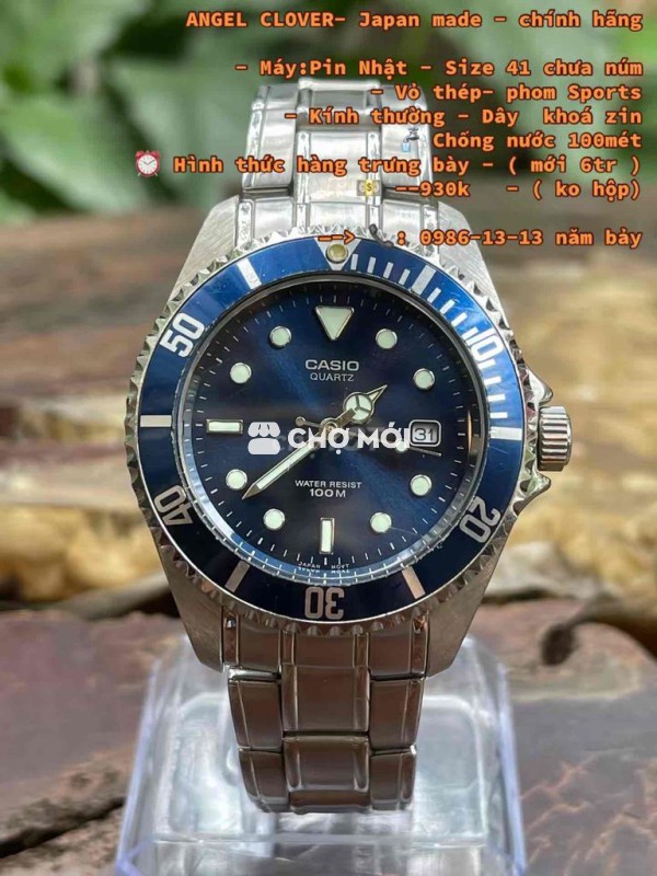 CASIO - Japan made - chính hãng  - Máy:Pin Nhật -