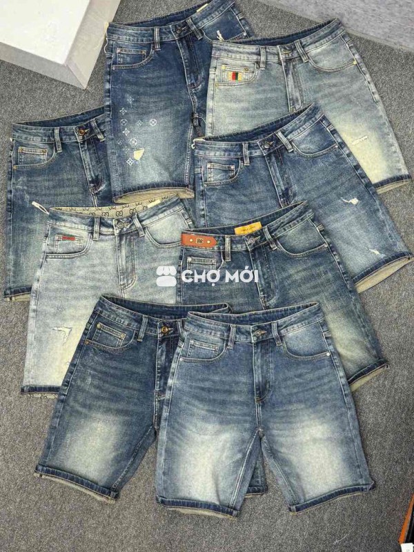 Quần Short Jean Nam Cao Cấp