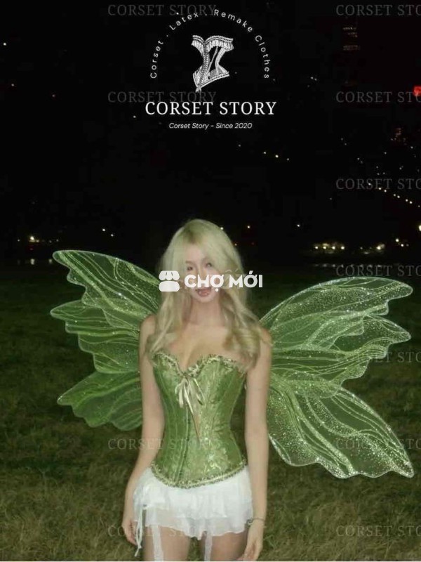 PASS CORSET XANH CỐM TINKER BELL 🧚🏻🧚🏻🧚🏻