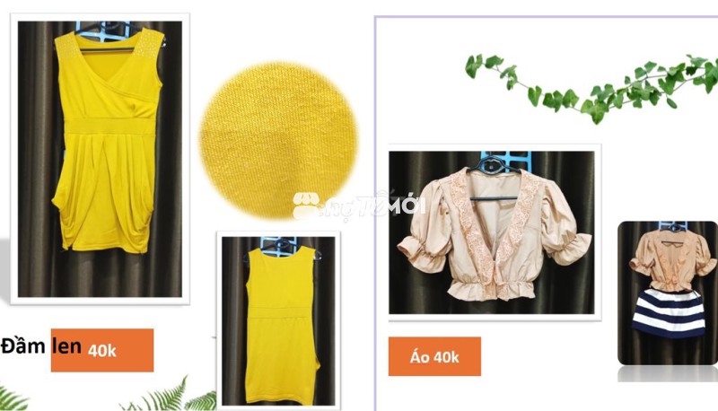 Áo và đầm len thời trang