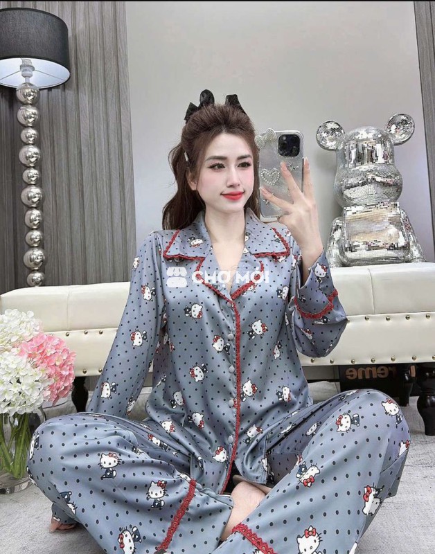 Pijama giá rẻ Chất lụa mịn mát, mặc là mê luôn nha
