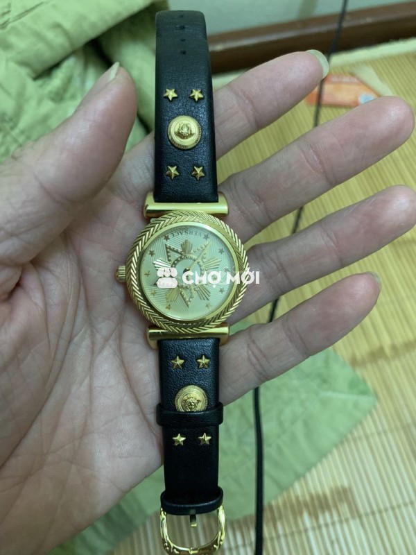 Đồng Hồ Nữ Versace V-Motif Western Watch Màu vàng