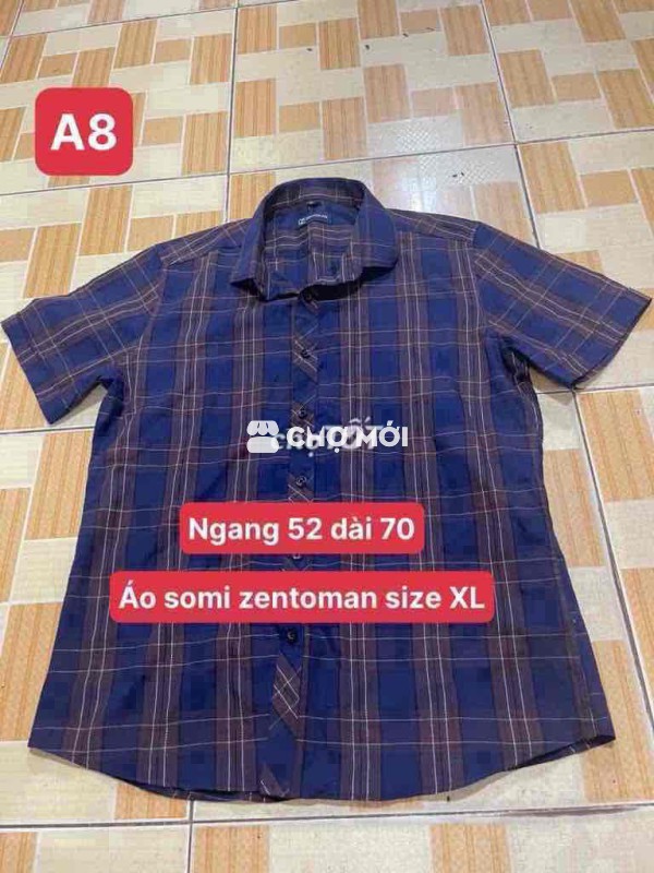 2 áo zentoman mới size XL  180k 1c