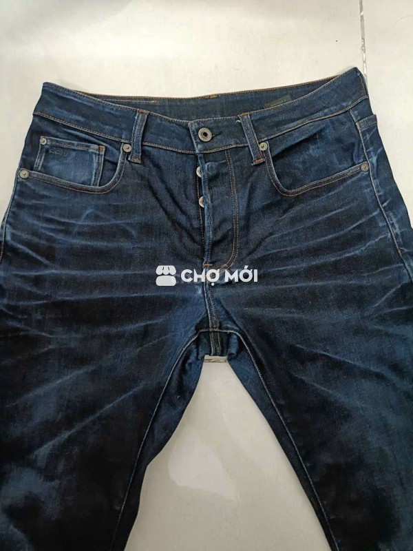 Quần jean 1 Em G-STAR 3311 xanh wat đen