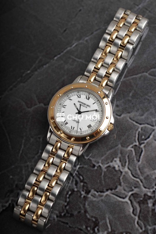 Raymond Weil tango demi 18K lacke pin size 36mm