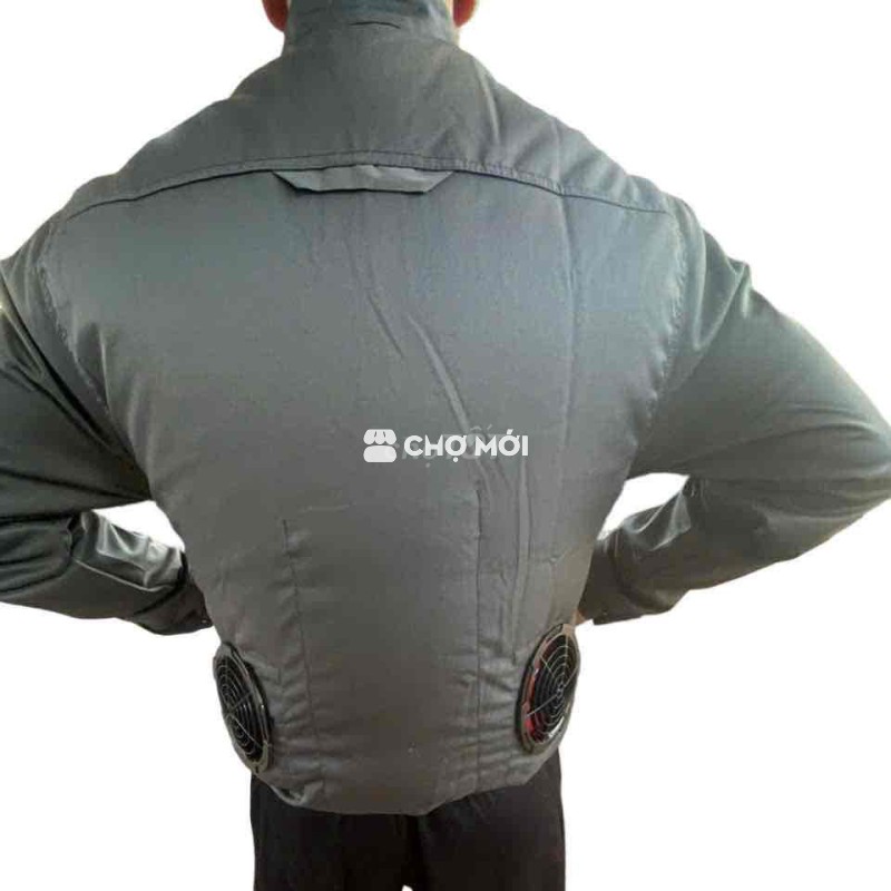 combo 2 Quạt Diều hoà Polyester có quạt, màu xám