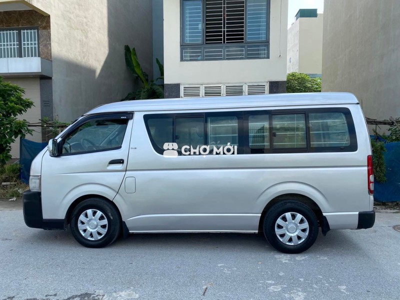 Cần bán Toyota Hiace 2007 dầu tải van 6 chổ/ 850kg