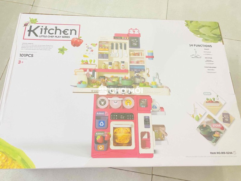 pass bộ đồ chơi nấu ăn lớn sịn 93cm