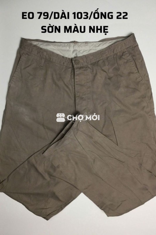 (2hand)Quần kaki Nhật size 30 ~ 31 eo 79