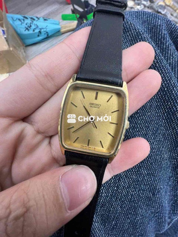 Đồng Hồ Vintage chính hãnh Seiko Quartz Mens Watch