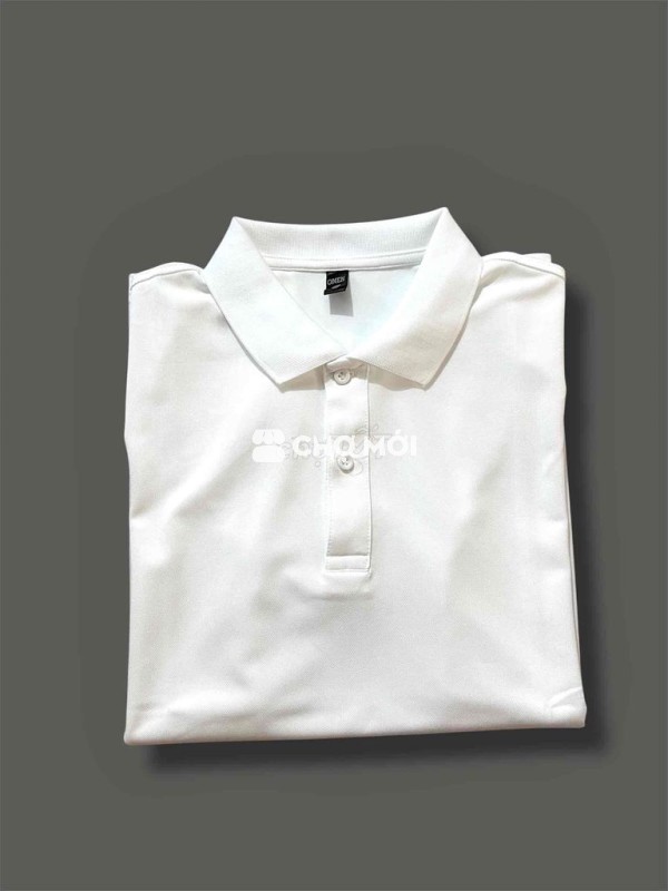 xả lỗ Áo polo trắng size M,L