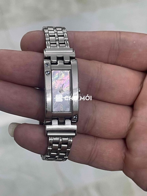 Đồng hồ nữ mặt khảm xà cừ