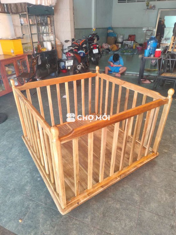Củi/ lồng cho bé, chất liệu gỗ dầy, dễ lắp ráp