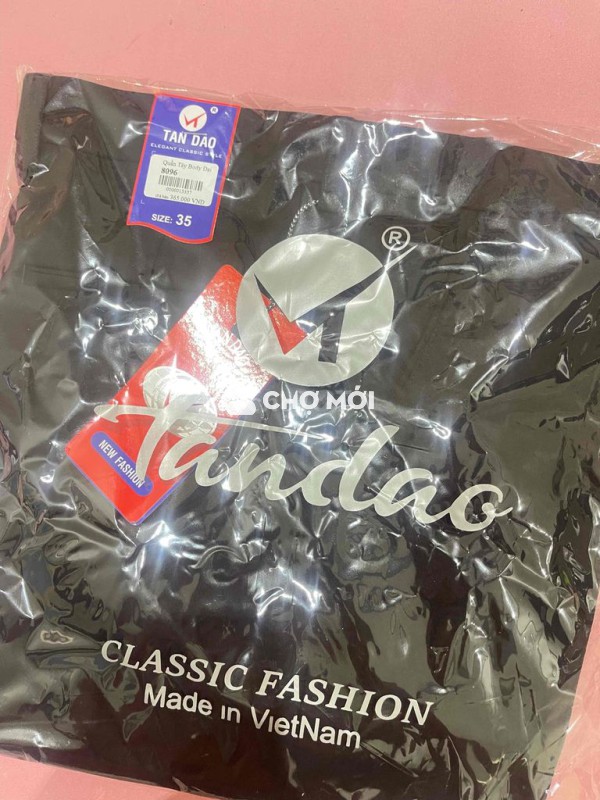Quần tây đen size 35 chưa mặc lần nào