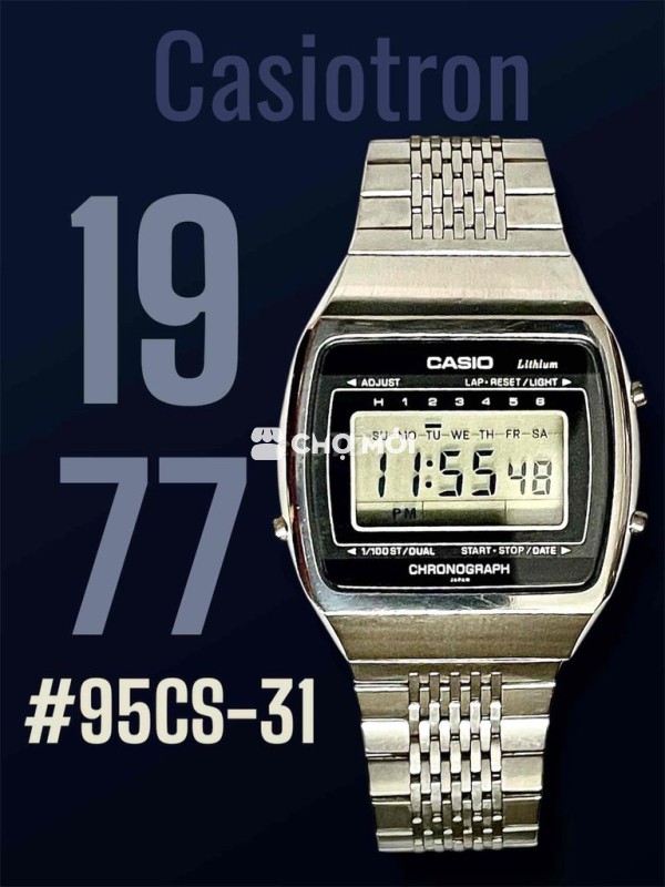 ĐỒNG HỒ CASIOTRON 1977 JAPAN