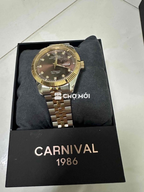 Đồng hồ carnival 8131g size 40