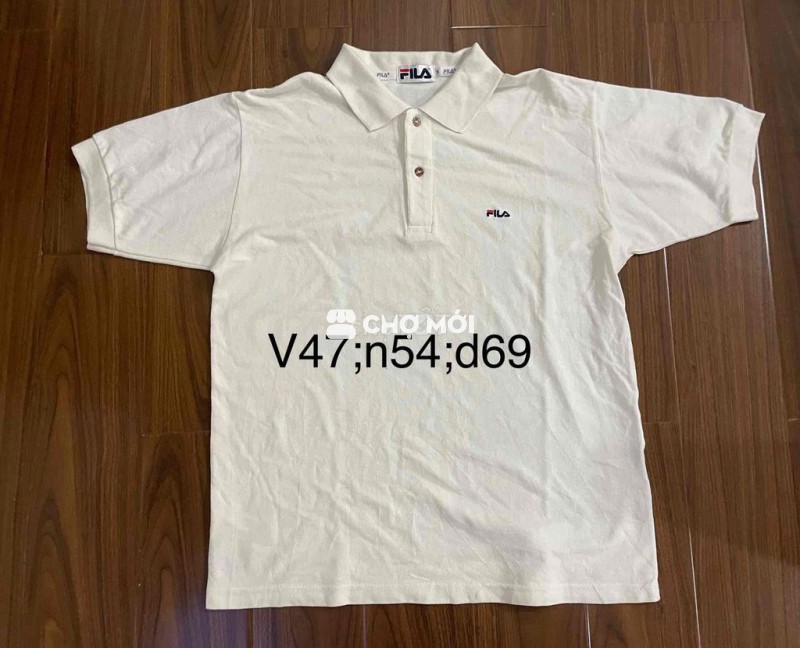 áo thun Fila size L màu trắng