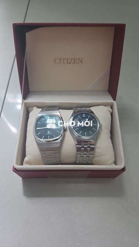 Đồng hồ Citizen kim loại, nam nữ