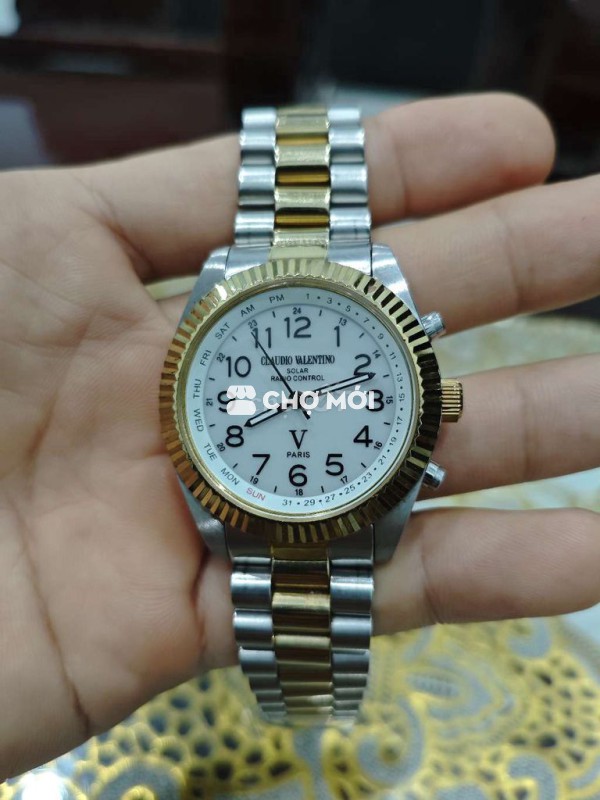 Đồng hồ solar CLAUDIO VALENTINO