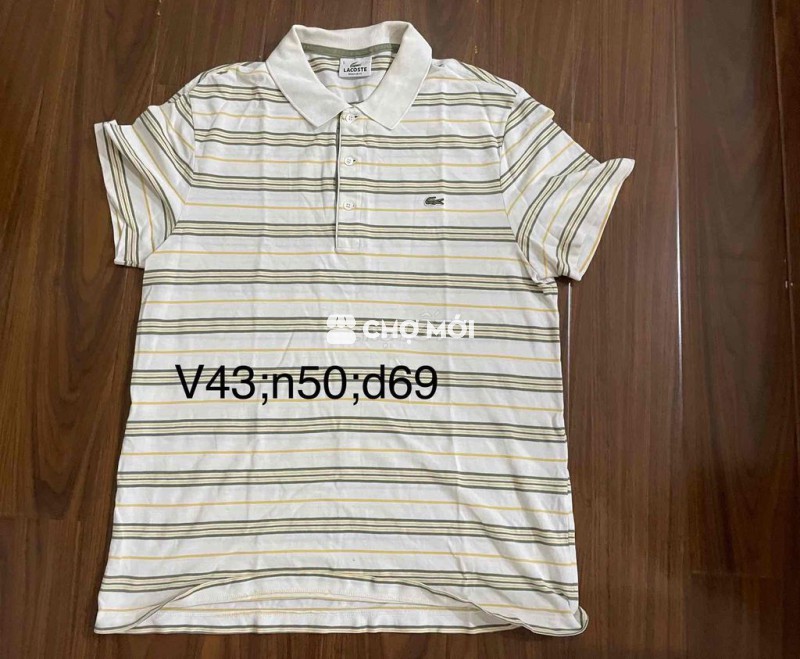 áo thun Lacoste size 58-65kg