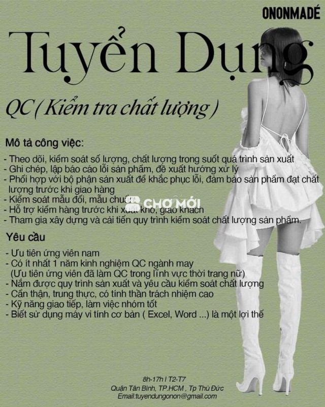 Thời trang nữ + Ononmade