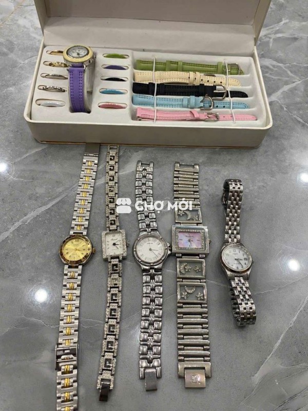Set nhỏ 6 chiếc đồng hồ Nữ độc đẹp, máy nhật bền