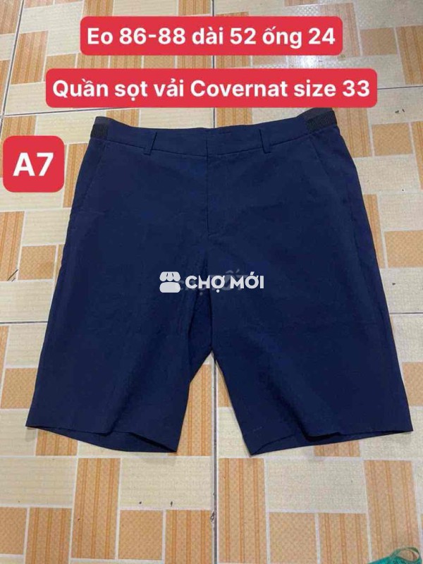 Quần Sọt Covernat size 33
