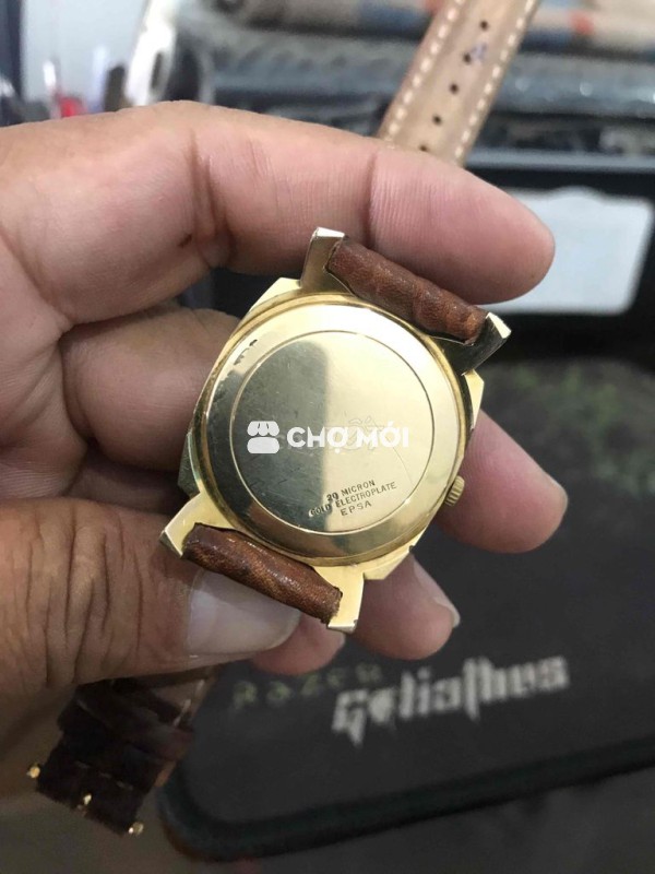 benrus thuỵ cơ lên giây tank size 31. 40
