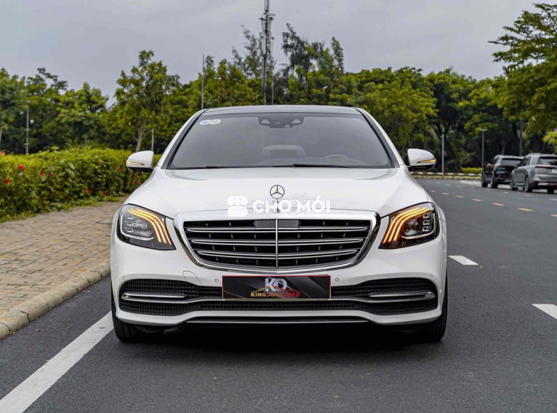 S450 Model 2020 màu trắng / nội thất nâu siêu đẹp