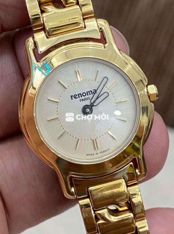 Renoma Paris/Đồng hồ Nữ thuỵ sỹ, mạ vàng siêu sang