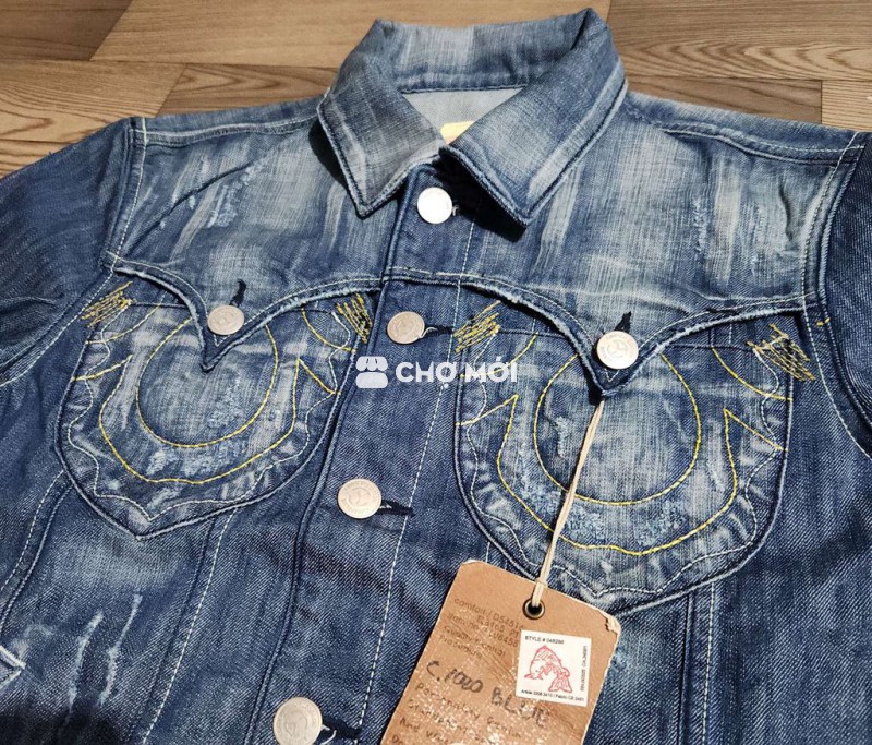 Siêu phẩm Jacket Jeans C1020 blue Limited (size L)