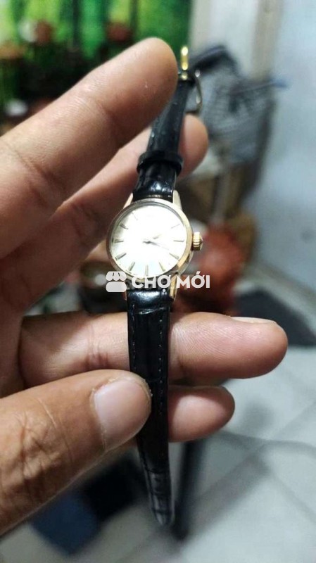 Đồng hồ seiko quueen nữ hoàng bọc vàng cơ cổ