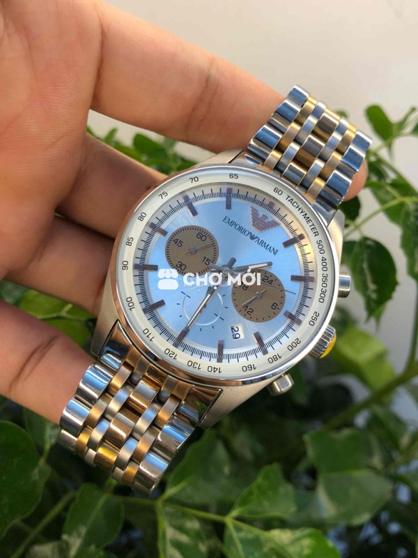 Đồng hồ Emporio Armani nam, thép không gỉ